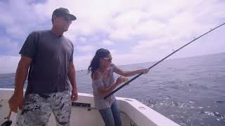 Deep sea fishing & yellowtail sashimi in san diego, california
dolphins, sunshine and fresh ocean air fill this exciting episode as
stephanie boar...