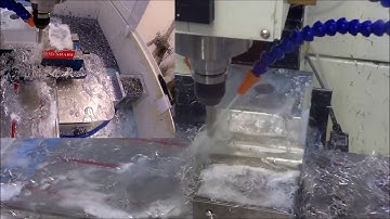 X Axis Bearing Block Machining  Pt 1