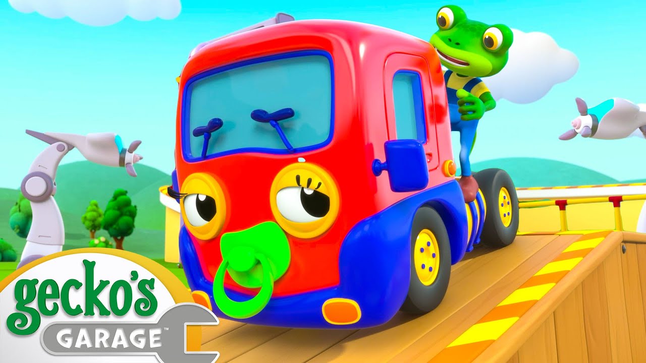 Baby Truck's Learns To Drive | Kids Road Trip! | Kids Songs and Stories ...
