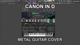 Canon in D   Johann Pachelbel metal guitar cover