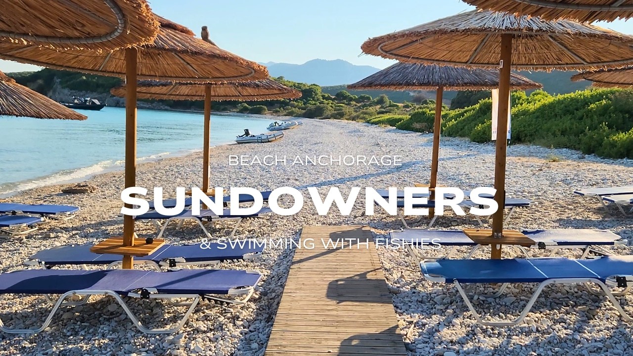 Beach Anchorage, Sundowners & Swimming with the Fishies - Ep: 54