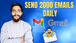 Send Bulk Emails Using Gmail Gsuite | 2000 Emails Per Day