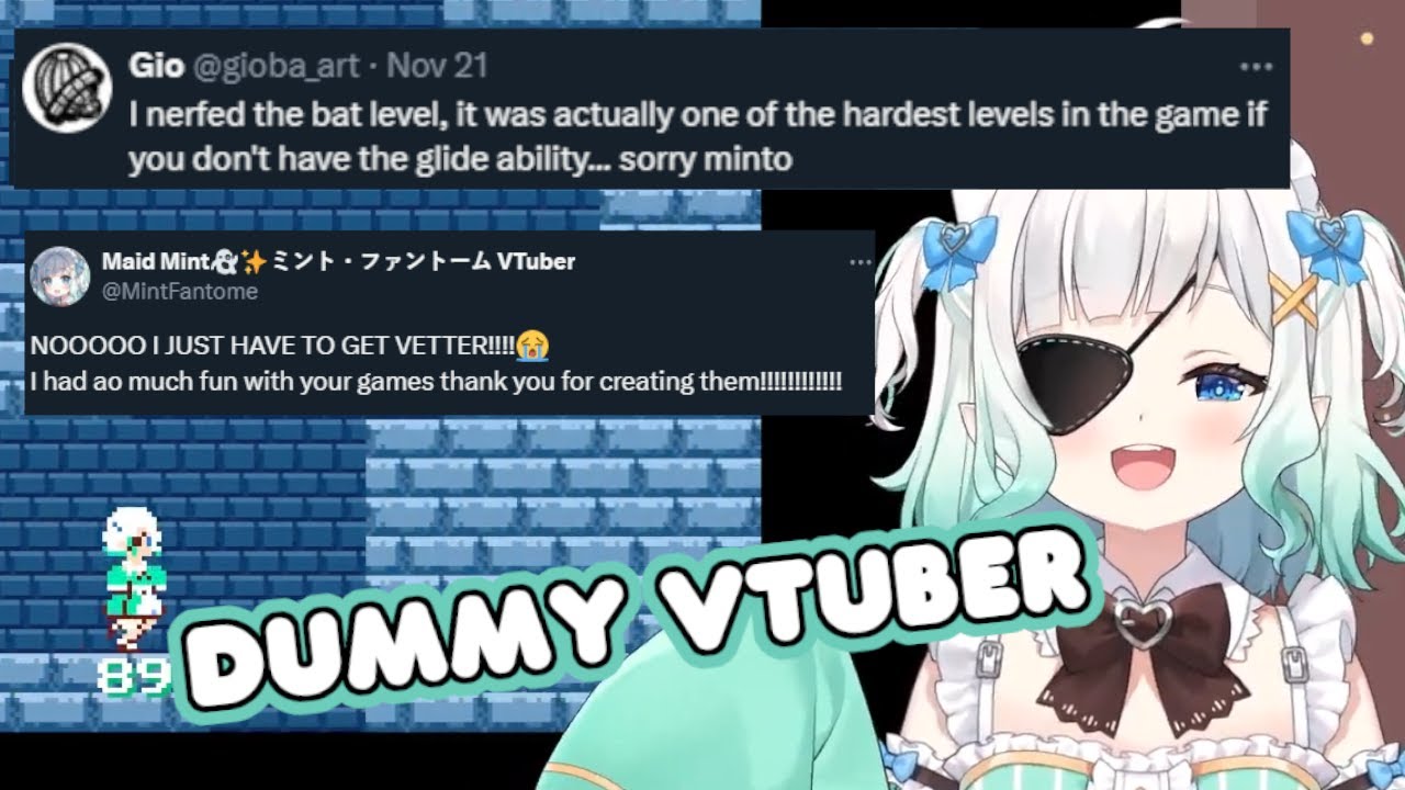 This level got nerfed for dummy vtuber【Maid Mint Fantome】