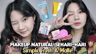 Makeup Natural Sehari-hari Simple Pakai Produk Lokal, Mulai 7 Ribu!