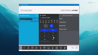 Crestron Home Legacy Setup 26 Scheduler