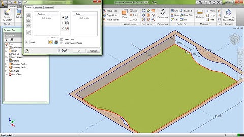 Tray (Video Tutorial) Autodesk Inventor