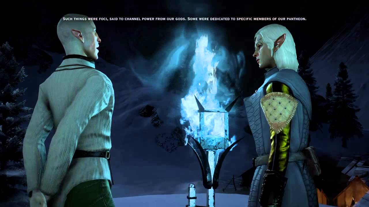 The Dawn Will Come:Male elf full scene