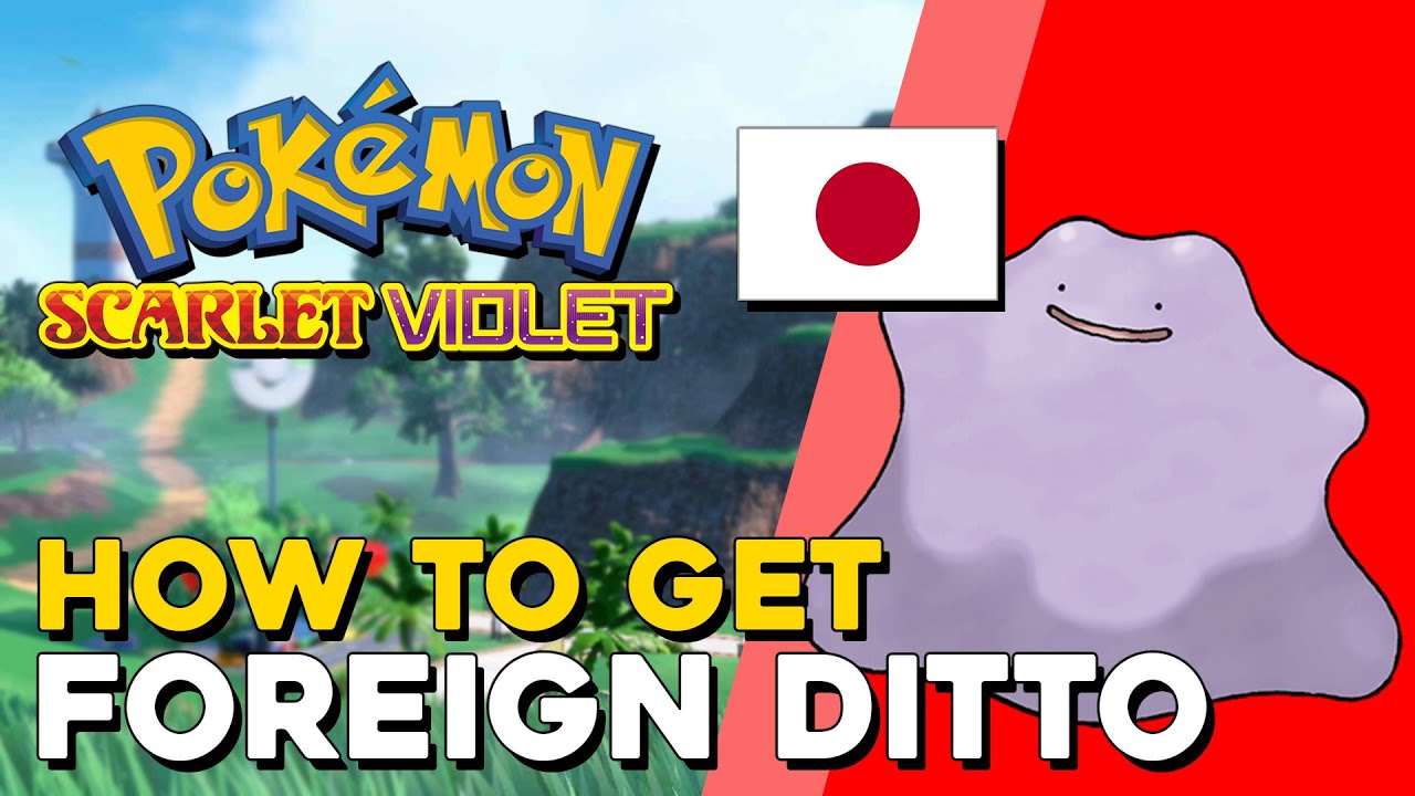 Where to find and catch Ditto in Pokemon Scarlet and Violet