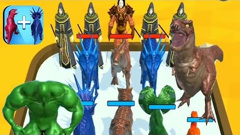 Merge Master - Dinosaur Fusion - Walkthrough Gameplay Max Level Android iOS #2