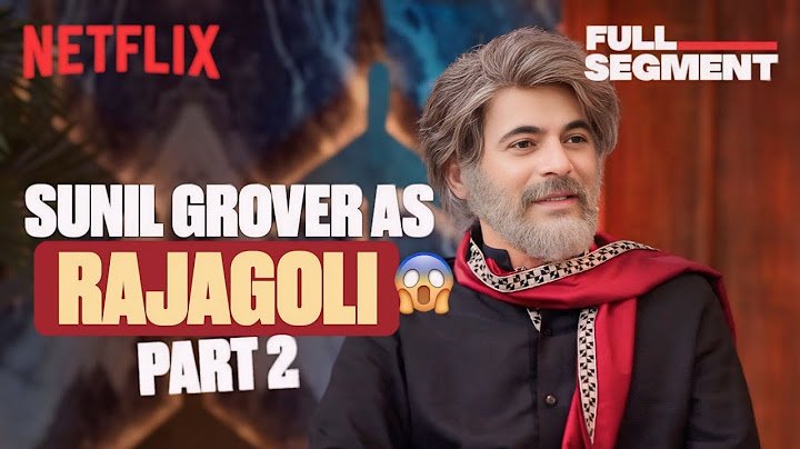 Sunil Grover's HILARIOUS Mimicry As Rajagoli 🤣 ft. NTR, Saif Ali Khan | S2 Episode 2 | #TGIKS