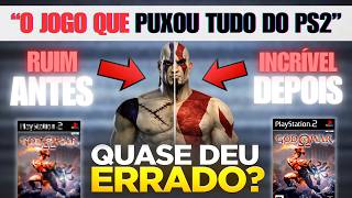 O DESENVOLVIMENTO ABSURDO DE GOD OF WAR 1 de PS2