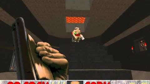 Doom 2 - Hell On Earth (Level 20 - Gotcha!)