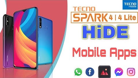 How to Hide Apps in Tecno Spark 4/4 Lite | How to Hide App in Tecno Spark 4/4 Lite