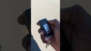 How to remote start an Acura!