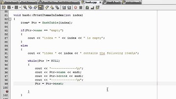 How to Create A Hash Table Project in C++ , Part 10 , Digging Deeper Into the Buckets