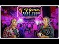 V v puram street food bangalore 4k vlog  night out in bangalore  bangalore vvpuramfoodstreet