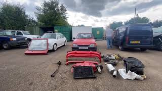 Amazing Garage Find Mk 4 Ford Escort + RS Turbo Parts