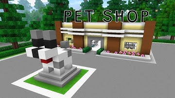 Pet Store - MINI BLOCK CRAFT