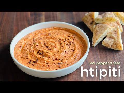 Htipiti Greek Roasted Red Pepper and Feta Dip