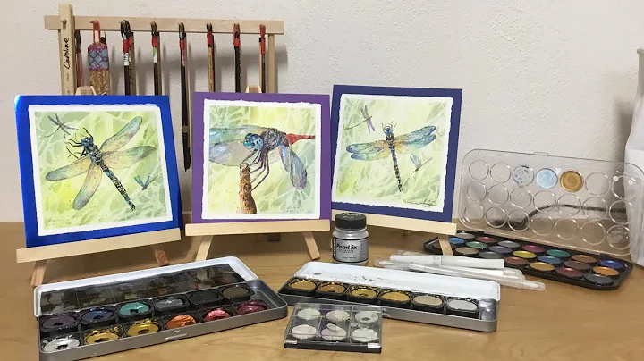 Dragonfly in Watercolour