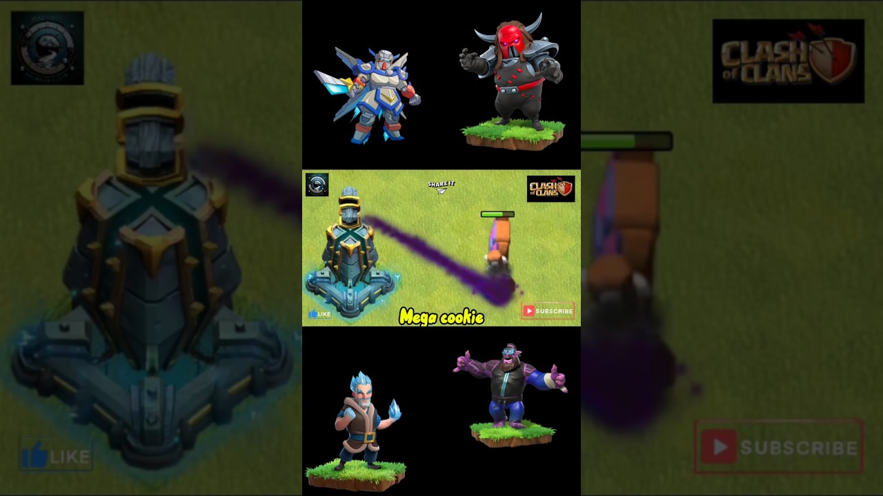 Monolith Vs All Event Troops💕Clash of Clans - Very Close to 100 Subscribers🌟