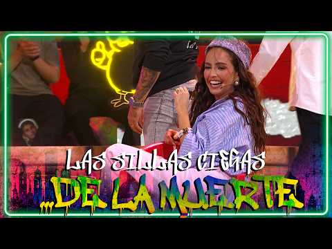 Mallezaa, Karla Díaz, Luis Fernando Peña, and Diego Bernal play Blind Musical Chairs | La Resolana