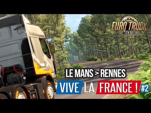 Euro Truck Simulator 2 - Yeni Fransa'da Güzel Yoldan Bol Ne Var? (Vive La France DLC) 2. Bölüm