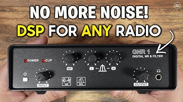 No More White Noise! - Xiegu GNR 1 Digital Audio Noise Filter