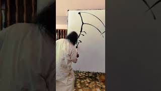 Worlds Fastest Cartoonist jiTHESHji performs