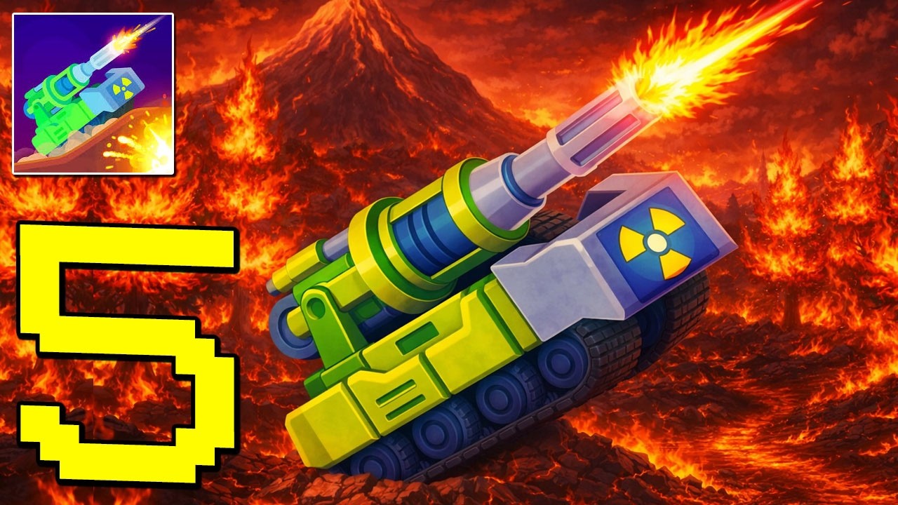 Tank Stars - Game - Gameplay Walkthrough Part 5 - Tank Shooting, Tank 1vs1 (Android,iOS)