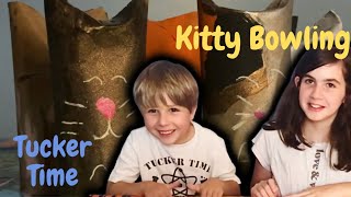 Boredom Buster:How to Make Kitty Bowling Craft