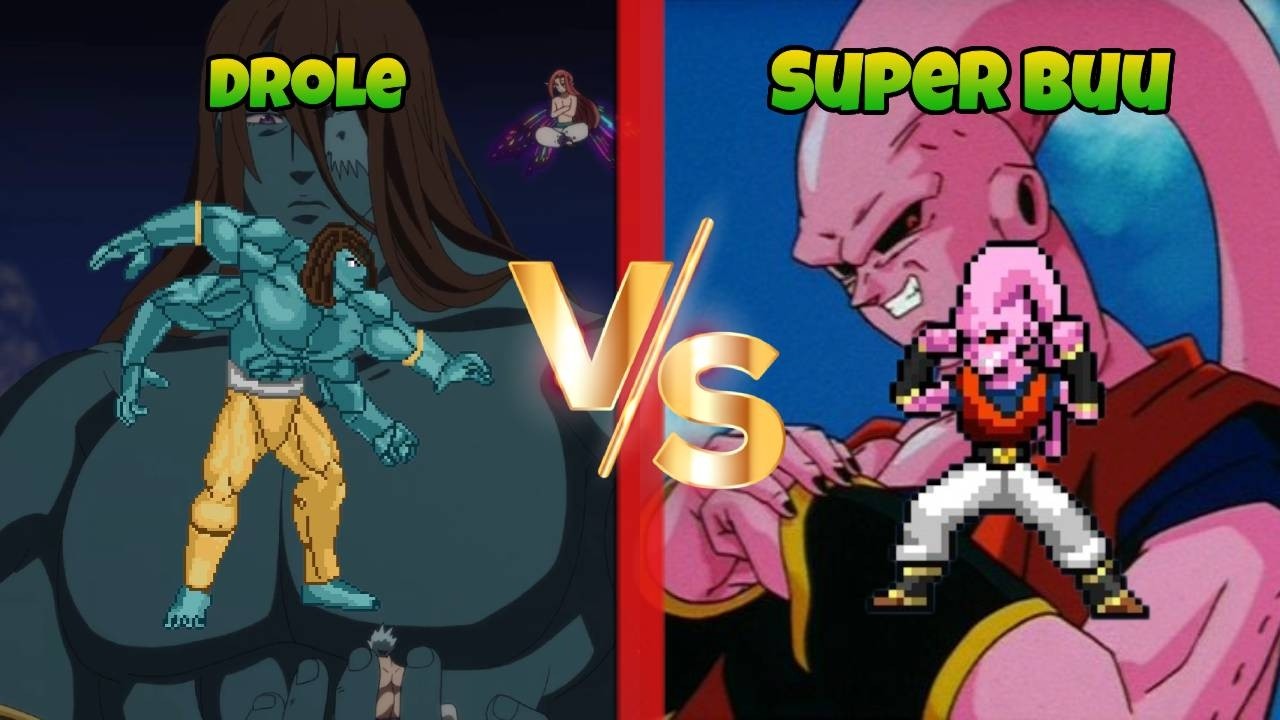 Jump Force MUGEN Drole vs Super Buu
