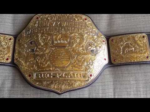 Loomis Big Gold real championship wrestling belts Ric Flair Sting  @1akgator