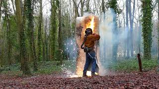 Thermic lancing process