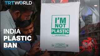 India bans single-use plastic items