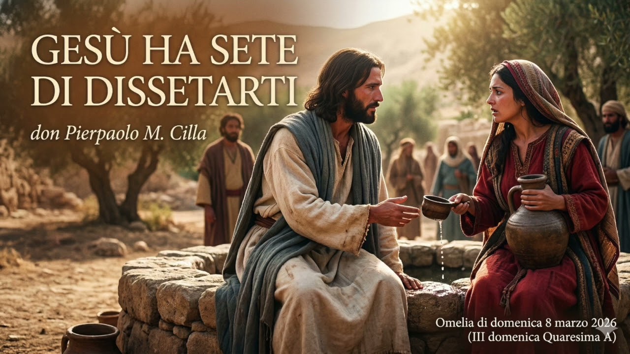 Gesù ha sete di dissetarti