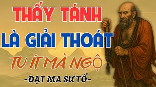 Không cần tu nhiều, chỉ cần một lần ngộ: Ngộ một lần còn hơn tu vạn kiếp thấy tánh – Bồ Đề Đạt Ma