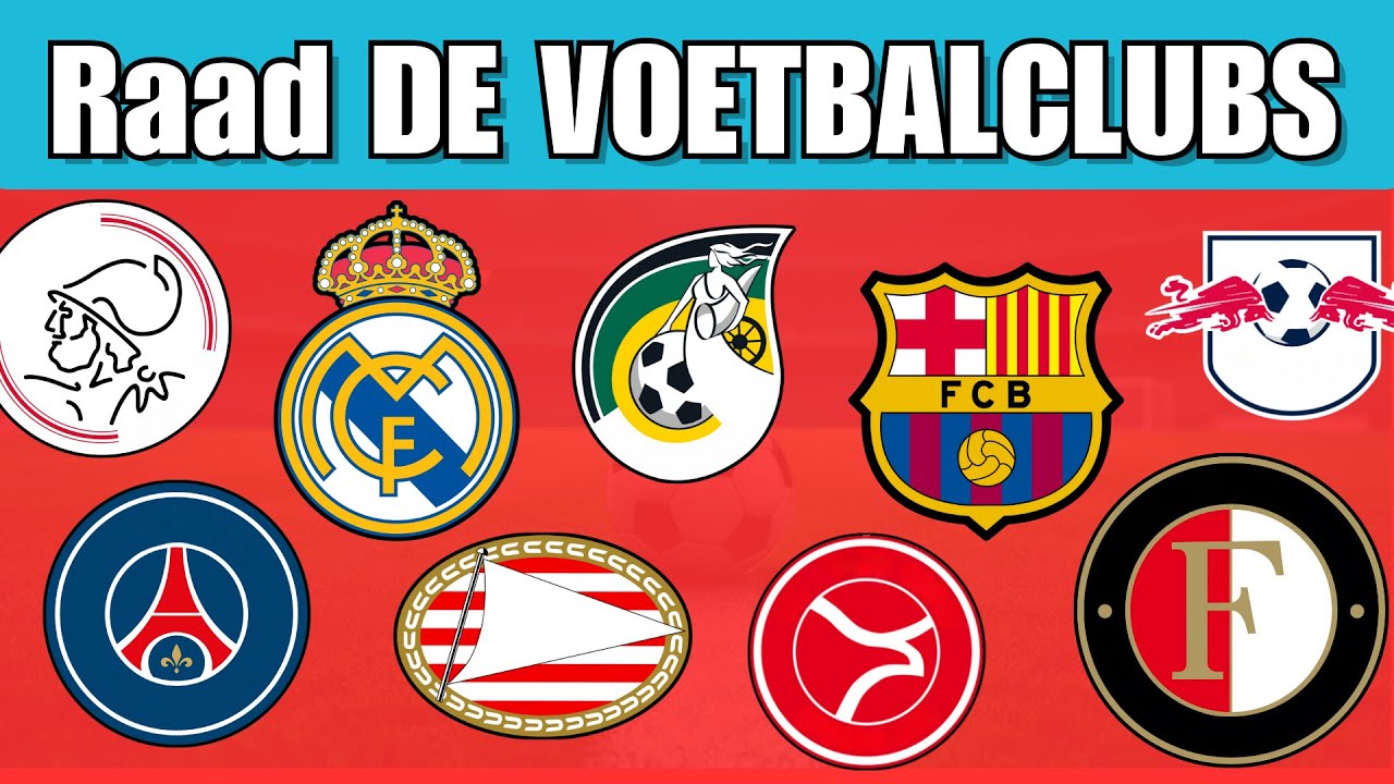 LOGO QUIZ - RAAD DE 50 VOETBALCLUBS⚽️