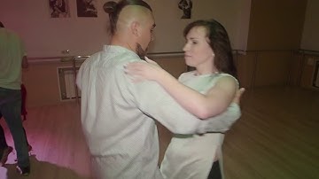 Party 12/09/2018. Igor Ryakin & Irina Artemchuk. Zouk improvisation.