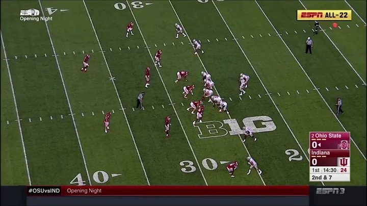 Ohio State Indiana All-22