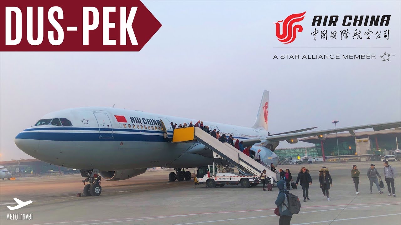  Update  AIR CHINA | AIRBUS A330-200 | TRIPREPORT | DÜSSELDORF - BEIJING | ECONOMY | CA 964 | 4K