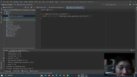cara membuat aplikasi menghitung luas segitiga dan persegi panjang menggunakan dart