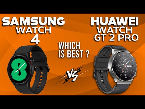 Samsung Galaxy Watch 4 vs Huawei Watch GT 2 Pro