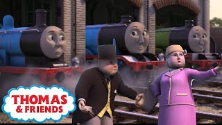 Kereta Thomas & Friends Hari sibuk Dowager Hatt Kereta Api Animasi Kartun