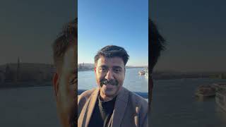 Chain bridge in Budapest.  