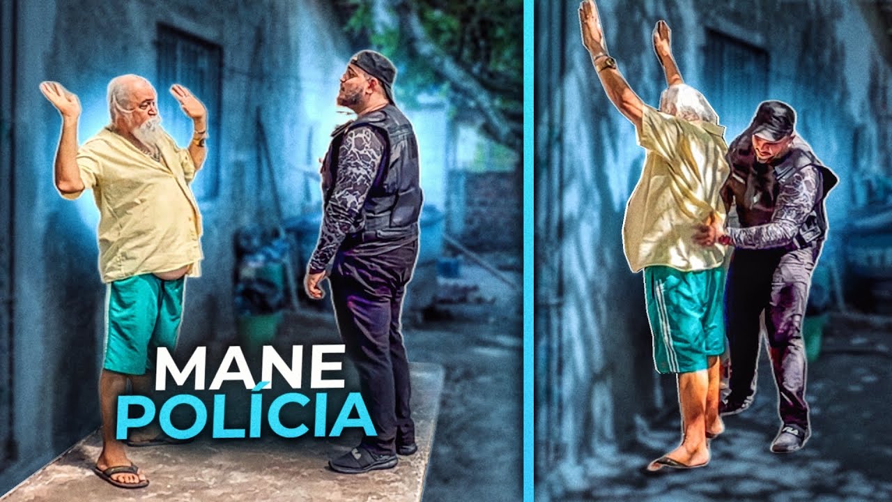 MANETIKIN VIROU POLICIAL E VAI PROCURAR O CALÇÃO AZUL DO VOVÔ | LUIZ DO SOM