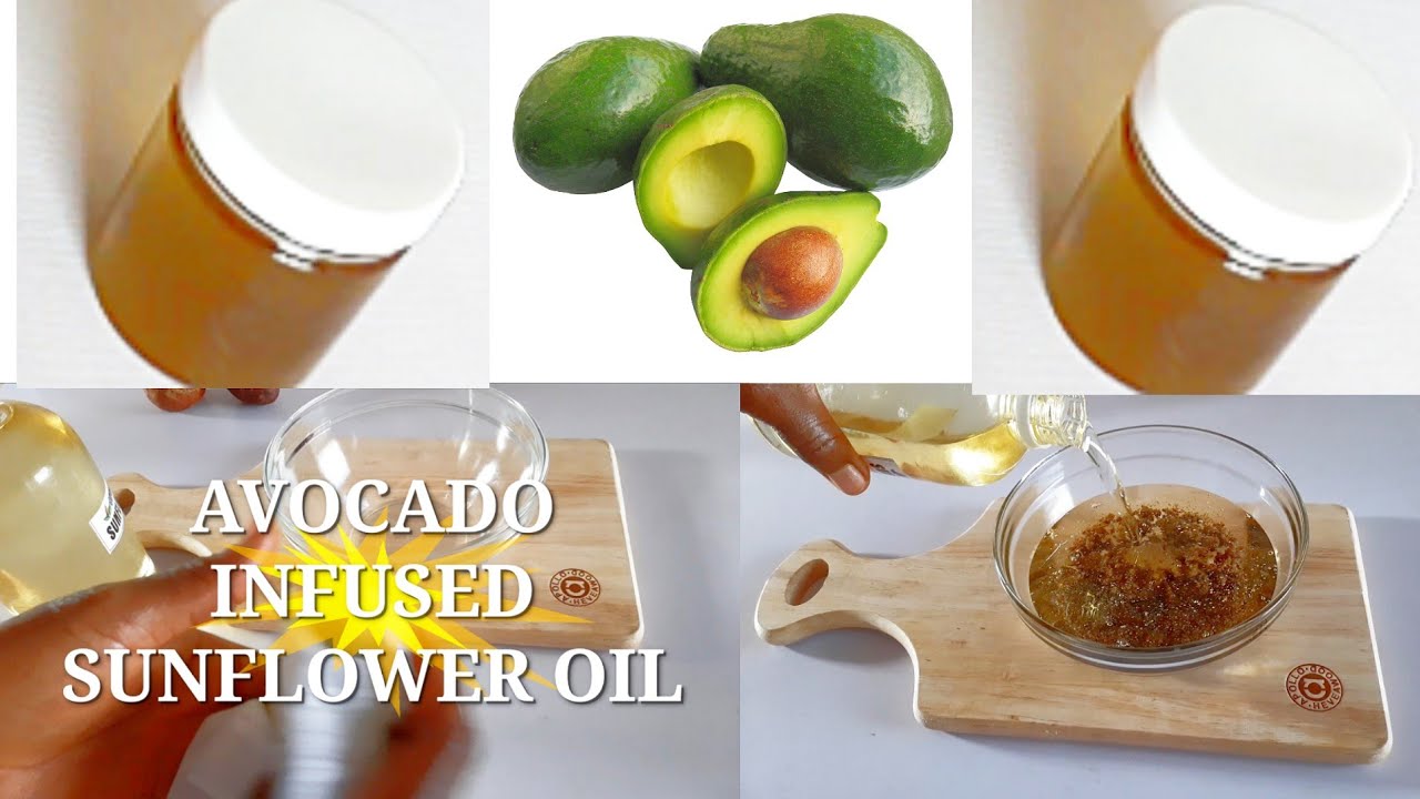AVOCADO INFUSED SUNFLOWER OIL FOR SKIN & HAIR HANBIS NATURALS YouTube