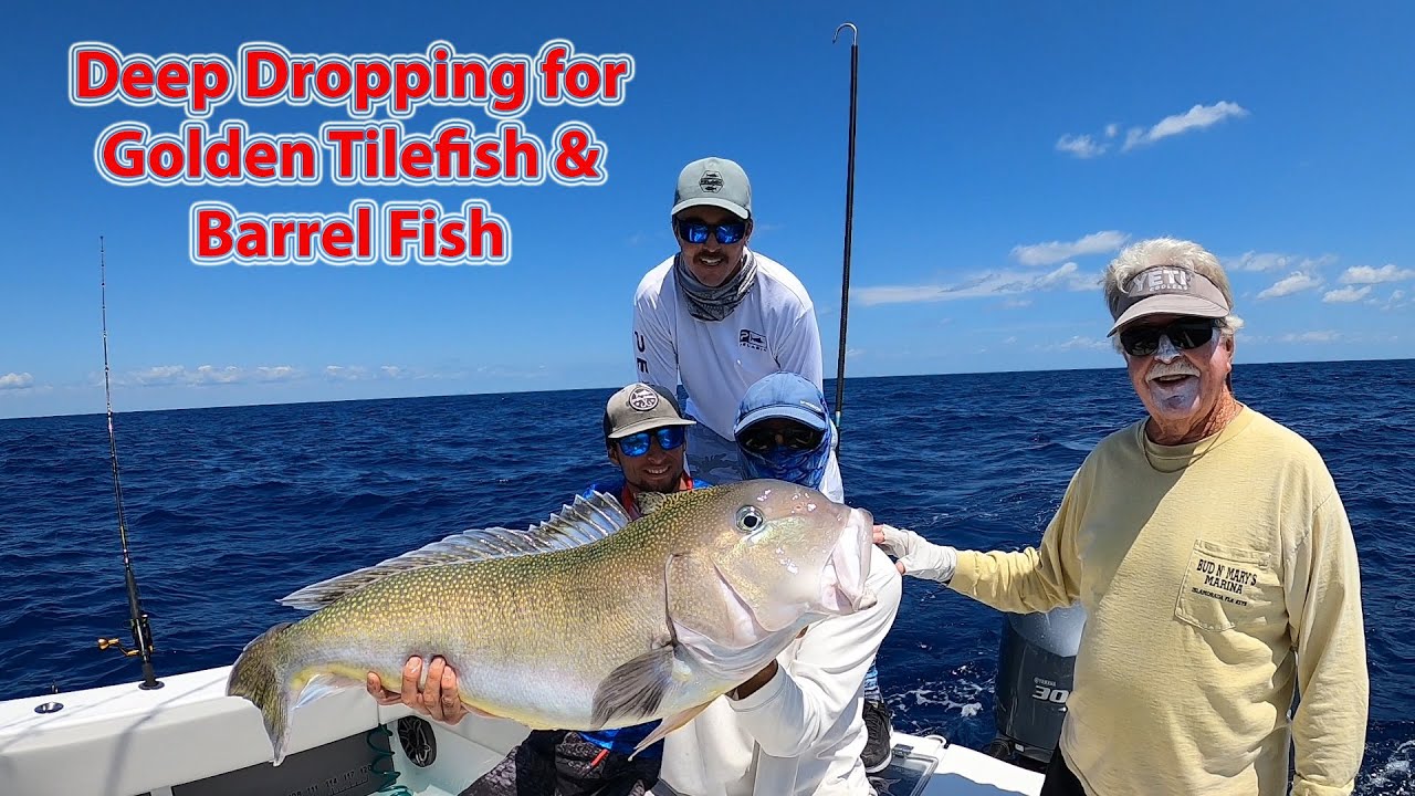 Deep Drop Fishing off Islamorada, Florida Keys for Golden Tilefish, Barrel  Fish, and more! 