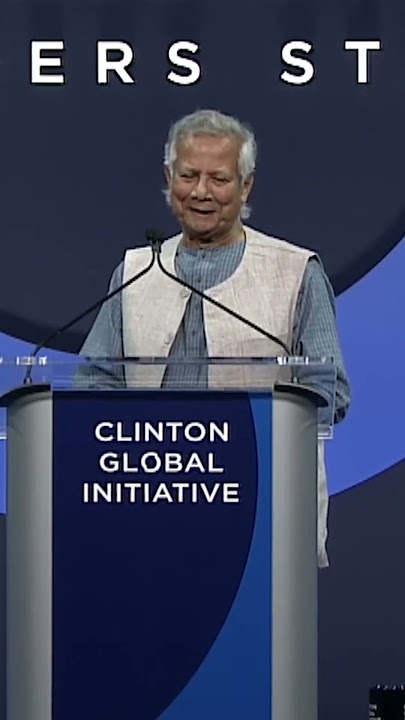 Special Remarks from President Bill Clinton and His Excellency Dr  Muhammad Yunus #top #viralvideo