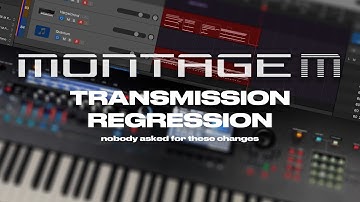 Nobody wanted this change! Yamaha MONTAGE M MIDI transmission behaviour
